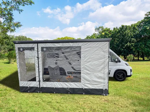 Girona - Wind-/Rainblocker - Frontpanel, H 235-250 cm, B 380 cm