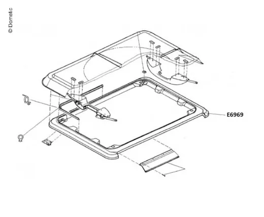 Glasrahmen Heki 1 mGest