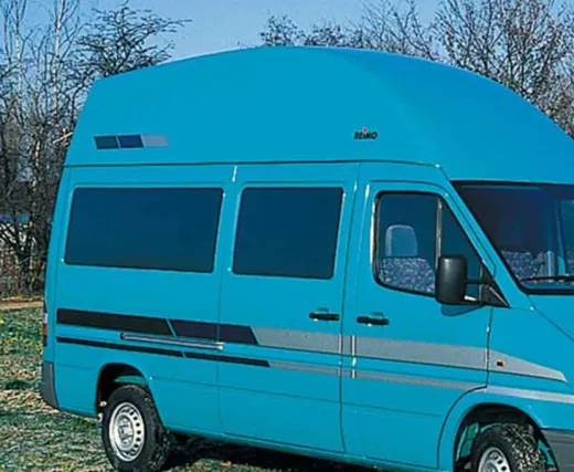 Gummirahmen für Isolierglasfenster MR hinten - Sprinter und VW LT