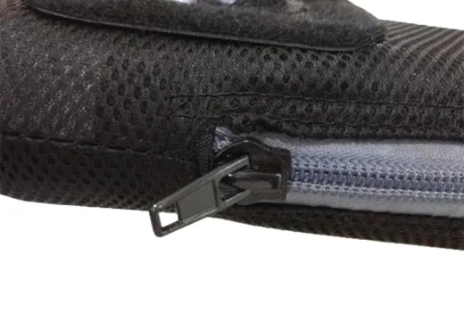 Härtegrad über Luftdruck regulierbar - Waschbarer Air-Mesh Überzug