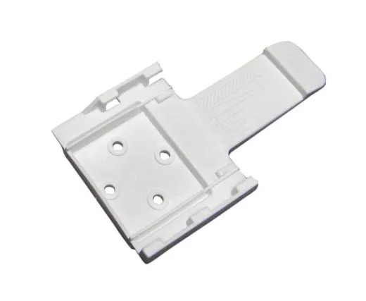 Halter für Unterlegkeil, weiß