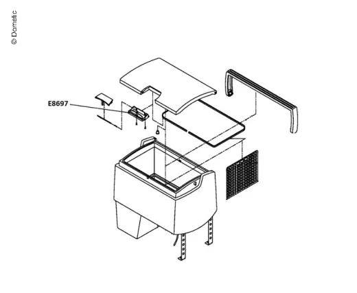 Halter Verriegelung CF18