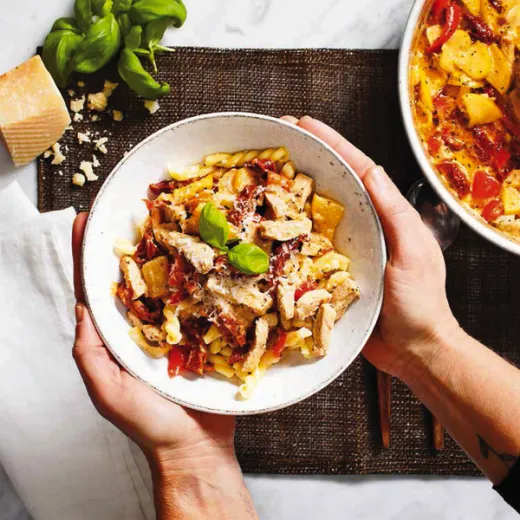 Hardcover Kochbuch mit 46 Rezepten