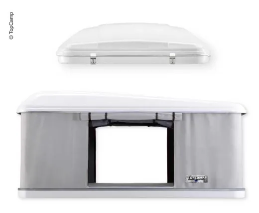 Hartschalen Parallelhubdachzelt TOPCAMP DOUBLE-UP medium 210x145x150cm
