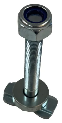 Heavy-Duty-Schraub-Fitting mit Mutter M10