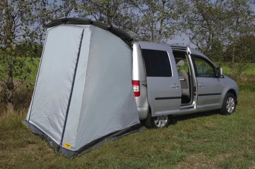 Heckzelt TRAPEZ für Caddy Grundfläche B208xT178cm