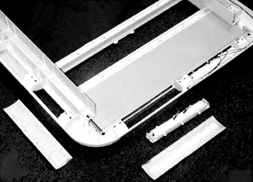 Heki 2 Dachhaube Ersatzglas ohne Anbauteile