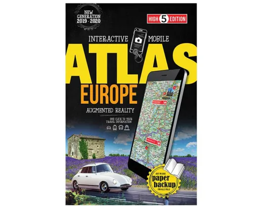 High 5 Edition Interactive Mobile Atlas Europe
