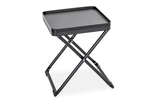 Hocker und Beistelltisch in einem
