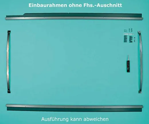 HOD-Einbaurahmen VWT5 kR o.Fhs-Ausschnitt RECHTSLENKER