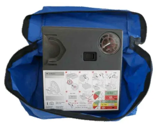 Hoher Druck für schnelles Aufpumpen