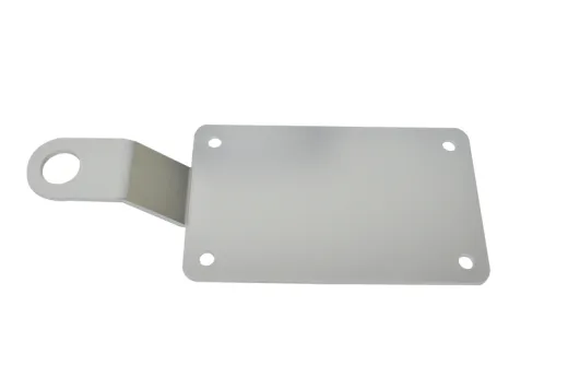 Hundehalterung DOG HOLD, Stahlplatte, zum auffahren 30x12cm
