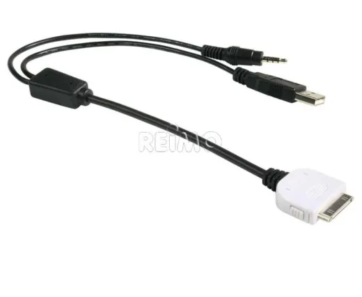 Interfacekabel zum Anschluss für iPods®/iPhone® 3/4 an Mediabox