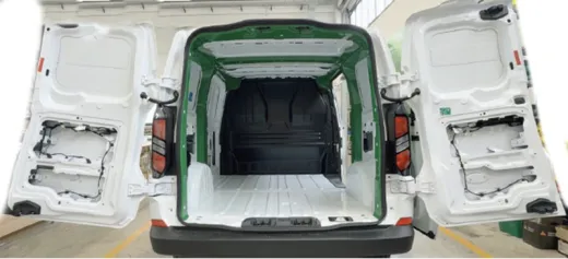 Kabelkanal Ford Transit Custom / Tourneo Custom >10/2023 und Volkswagen New Transporter >03/2025 - L2 H1