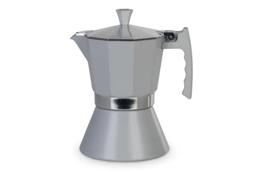 Kaffeebereiter TRENDY für 6 Tassen, 300ml,soft-touch Griff,hell grau