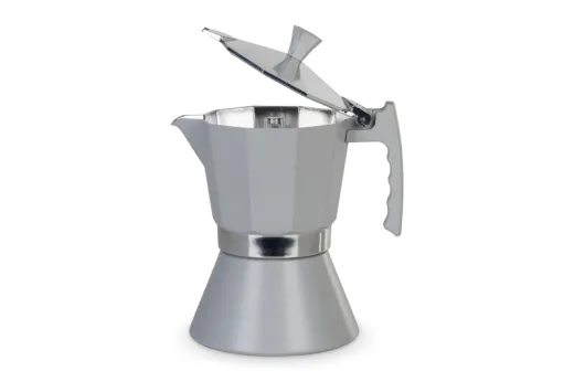 Kaffeebereiter TRENDY für 6 Tassen, 300ml,soft-touch Griff,hell grau