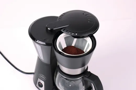 Kaffeemaschine 12V 170W, schwarz 650ml, 4-6 Tassen