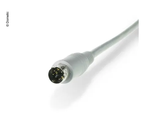 Kamerakabel für LCD-Systeme, grau, mit 6-poligem DIN-Stecker