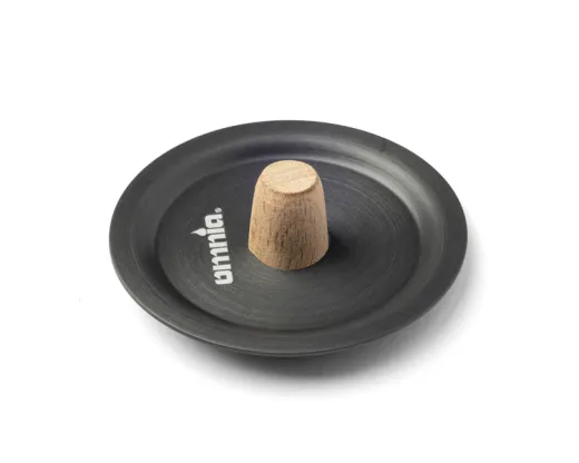 Kaminabdeckung f.Omnia Classic 2l+3l, schwarz eloxiert