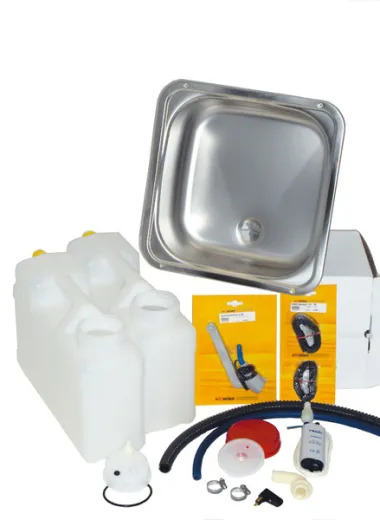 Kanisterwasseranlage für Küchenteil Kompakt