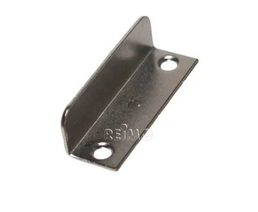 Karton Push Lock silber, einseitig, 50 Stück