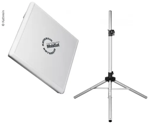 Kathrein Flachantenne BAS 66 mit Alu-Stativ