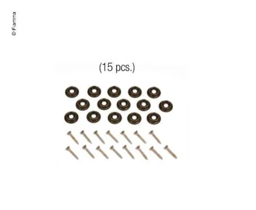 Kit 15 Druckknöpfe f.Skirting
