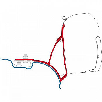 Adapter FiammaKit VW T5/T6 Transporter Multivan