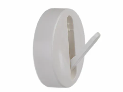 Klapp-Saughaken weiß - 2er Set