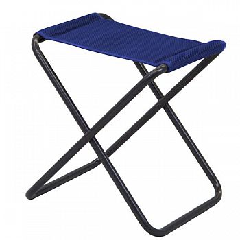 Campinghocker Stool XL, grau, DuraDore, bis 100kg belastbar