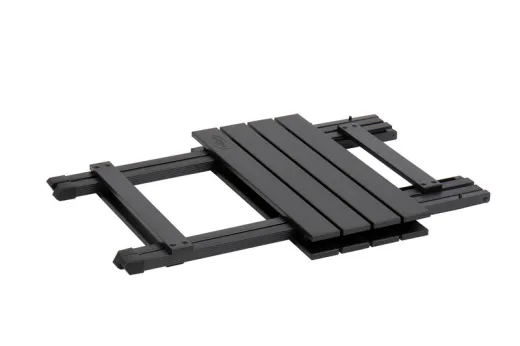 Klapptisch SINGLE BLACK 50x50x64 cm, Alu