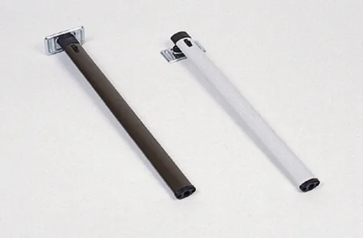 Klapptischfuß Gelenk oben 675mm grau