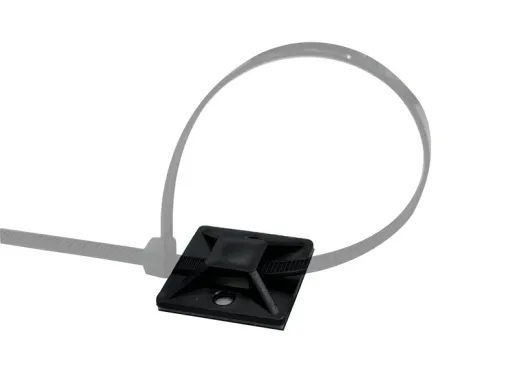 Klebesockel für Kabelbinder - 50er Pack