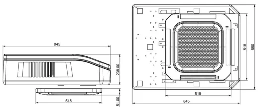 Klimaanlage SR-MECair E-Motion 2300 INV schwarz