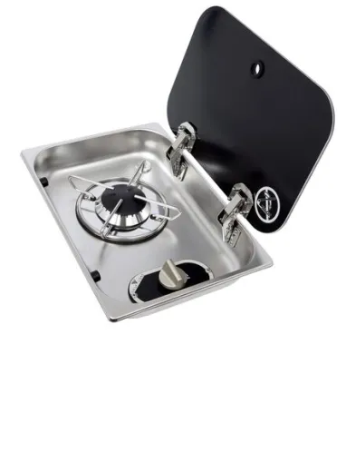 Kocher mit Glas und ASO - 1-flammig