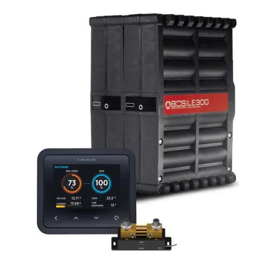 Komplettlösung: LE300 Smart Battery System inklusive PICO LITE SET (Batteriemonitor)