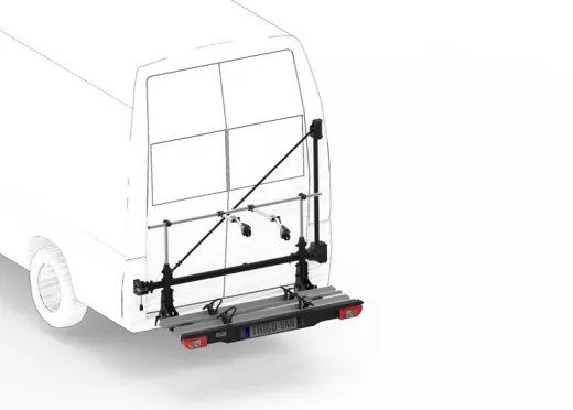 Komplettsystem für 1 Fahrrad und 1 Fat Bike - LED-Leuchten