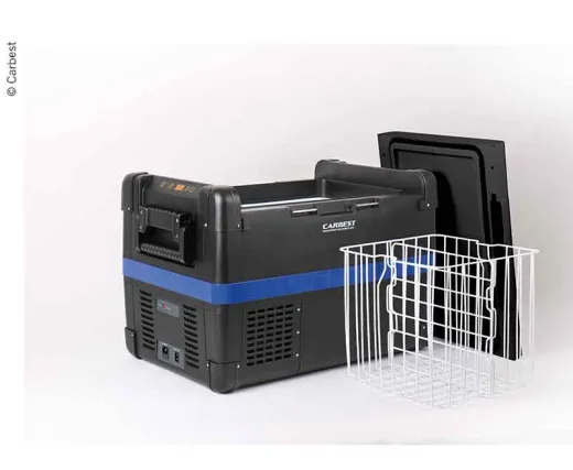 Kompressorkühlbox 40 Liter mit Kühl- und Gefrierfach 12 V / 24 V / 230 V