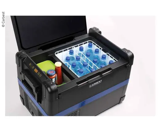 Kompressorkühlbox 40 Liter mit Kühl- und Gefrierfach 12 V / 24 V / 230 V