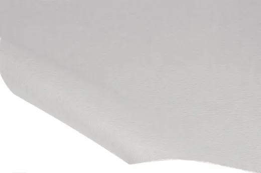 Kunstleder genarbt / hellgrau, B140cm, lfm, kaschiert.
