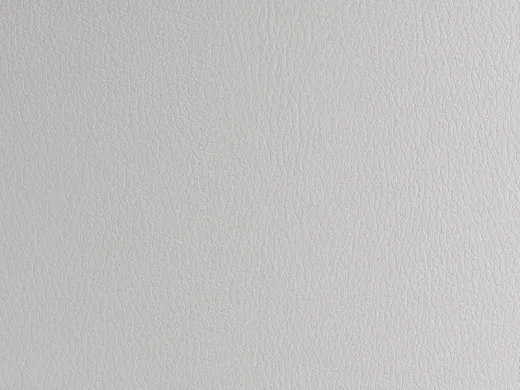 Kunstleder genarbt / hellgrau, B140cm, lfm, kaschiert.