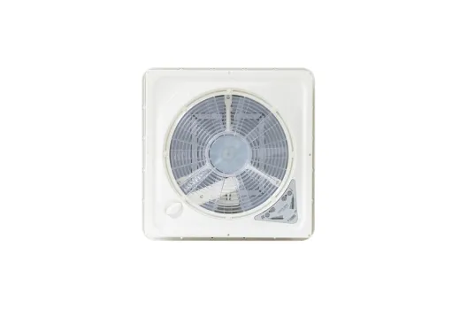 Kurbeldachhaube Turbo-Vent mit 12 Volt Ventilator 40x40cm