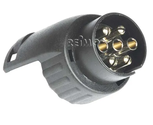 Kurzadapter 7 polige Anhängersteckdose auf 13 poligen Stecker