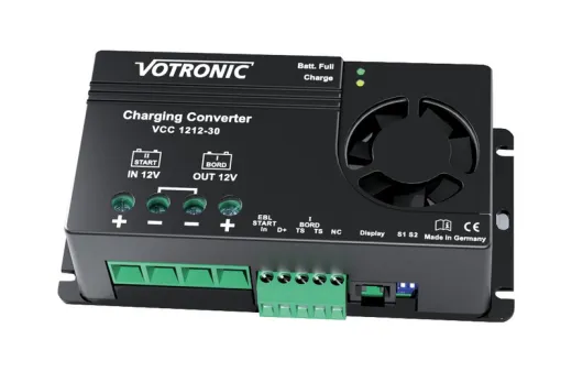 Ladewandler 12V/30A 12V Ladegerät und Booster kombiniert, VCC 1212-30