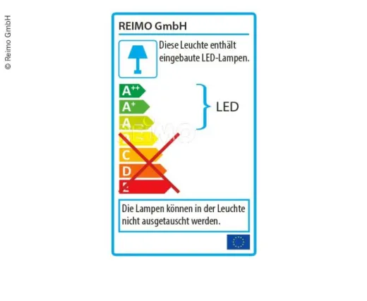 LED 12V Leuchte 9LEDs, 2Watt weiß, 100 Lumen, 248x64x35mm