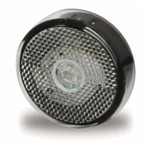 LED-Begrenzungsleuchte, 12V, 1W, klar, 700 mm Kabel, IP67