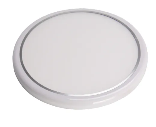 LED-Deckenleuchte rund schwarz, ø165x12mm, Touch dimmbar