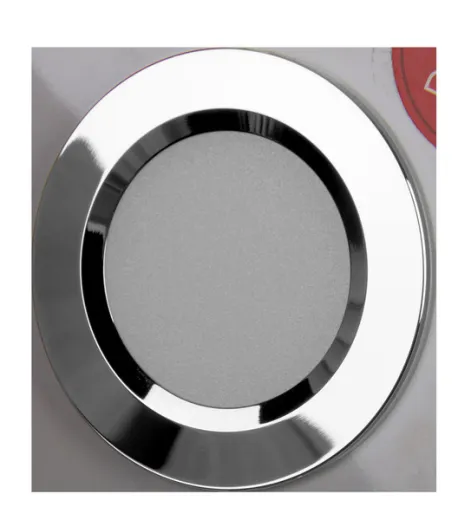 LED-Einbauspots mit zusätzlichem Distanzring zur Aufbaumontage - Chrom