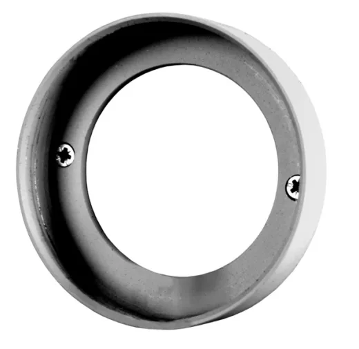 LED-Einbauspots mit zusätzlichem Distanzring zur Aufbaumontage - Chrom