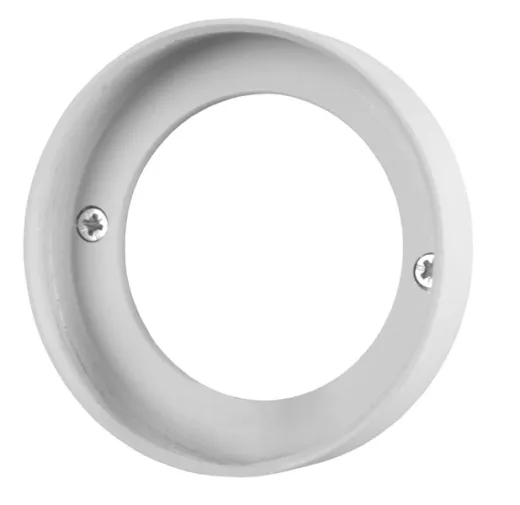 LED-Einbauspots mit zusätzlichem Distanzring zur Aufbaumontage - Weiß